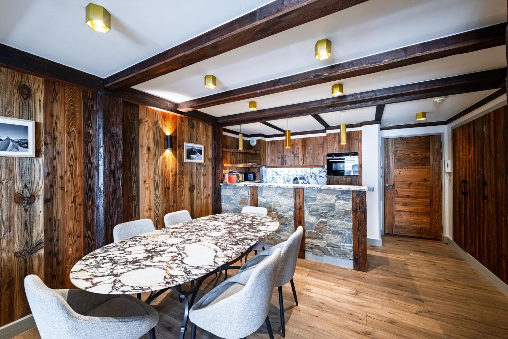 Luxury Suite 70M2 Balcon Courchevel1850 Parking Ngoại thất bức ảnh
