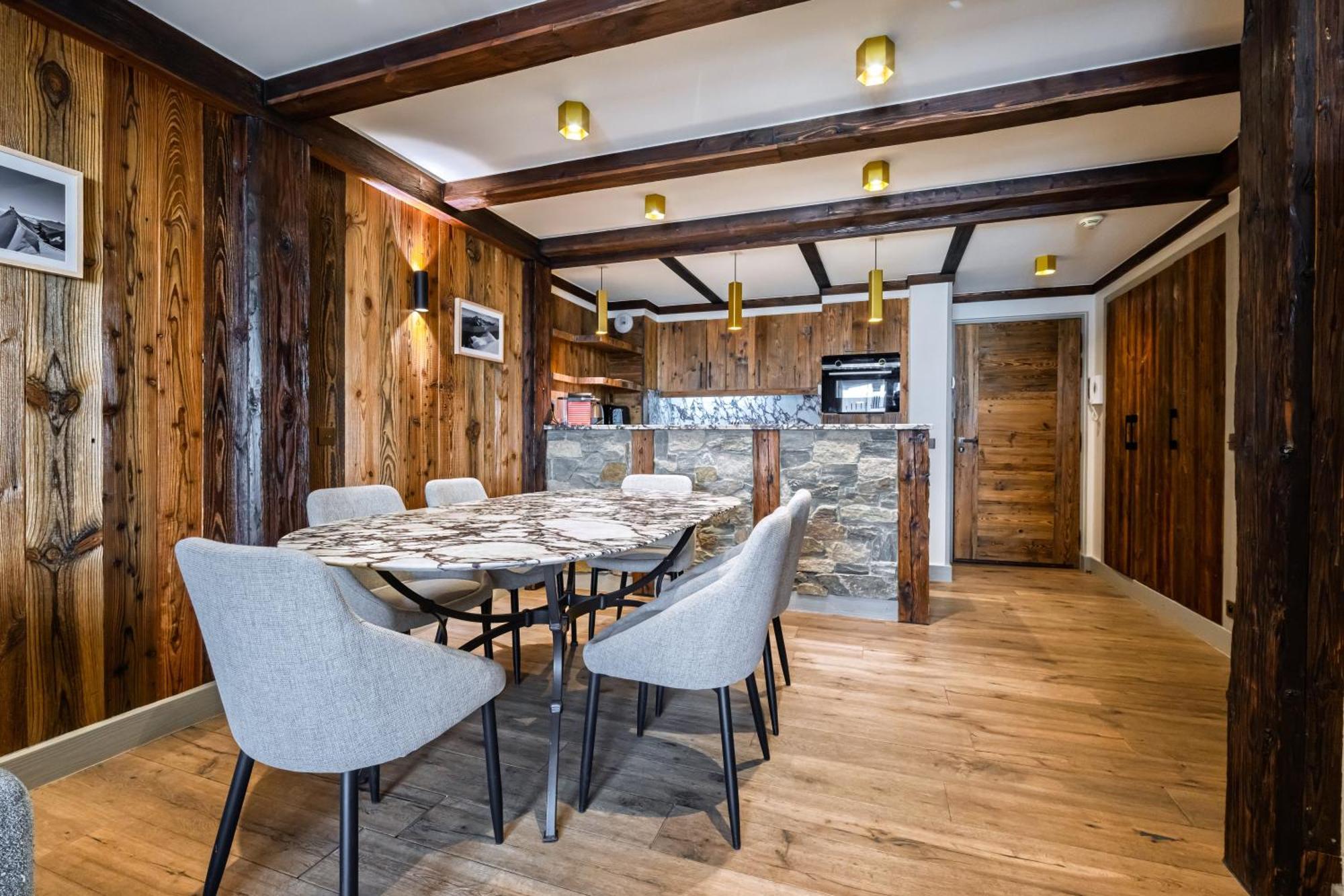 Luxury Suite 70M2 Balcon Courchevel1850 Parking Ngoại thất bức ảnh