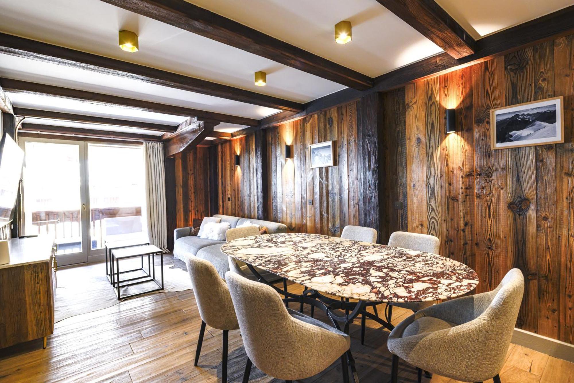 Luxury Suite 70M2 Balcon Courchevel1850 Parking Ngoại thất bức ảnh