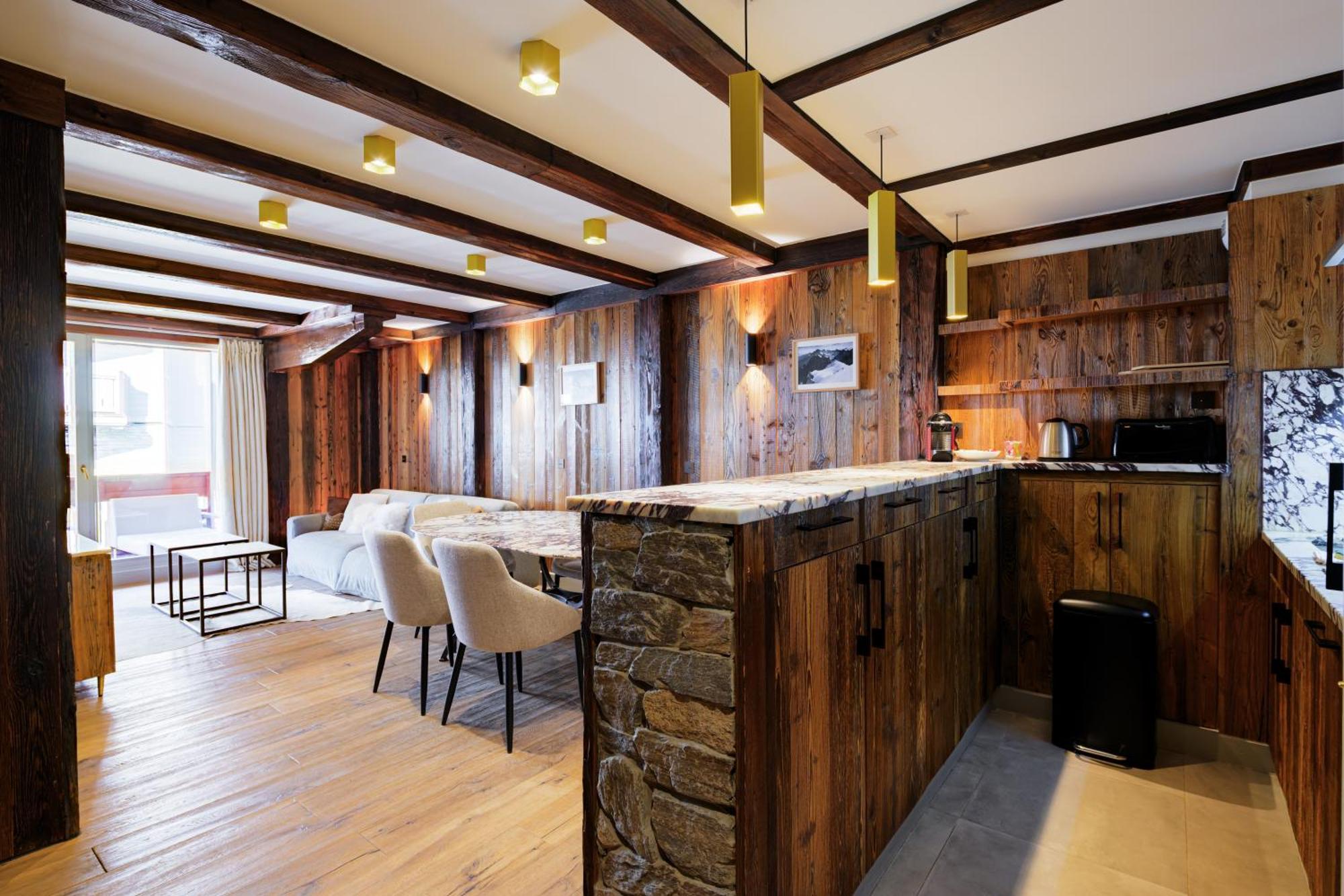 Luxury Suite 70M2 Balcon Courchevel1850 Parking Ngoại thất bức ảnh